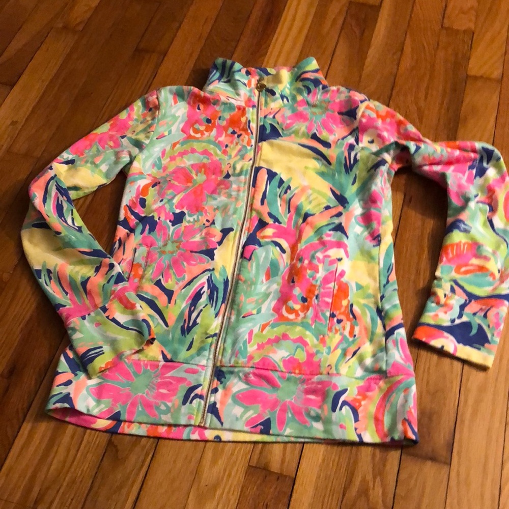 Lilly Pulitzer Zip Up Size Small